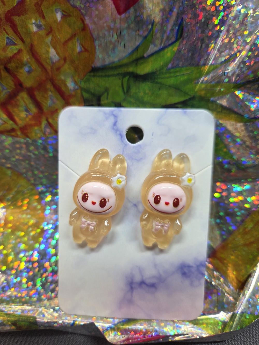 Labubu Character Earrings - Unbranded